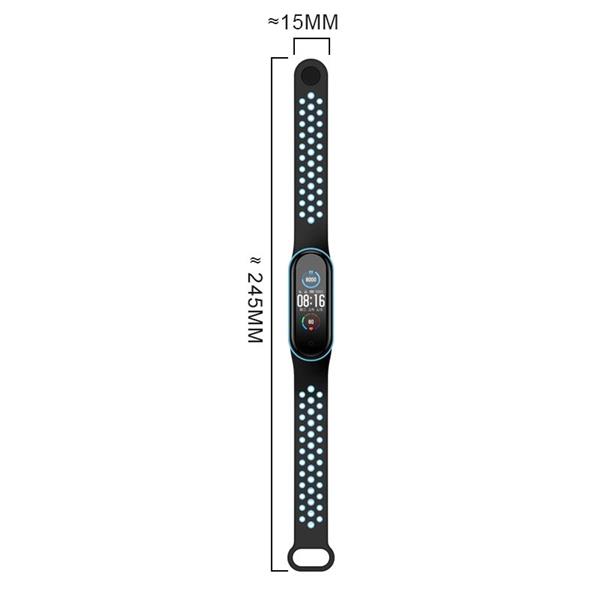 Grote foto drphone xm34 xaomi bandje voor m3 m4 grijs blauw kleding dames horloges
