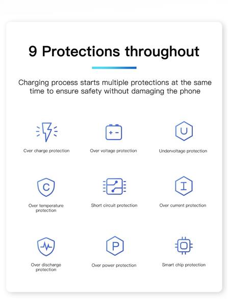 Grote foto drphone lunar black 18w lader usb c 5v 1 meter type c naar lightning kabel thuislader vo telecommunicatie opladers en autoladers