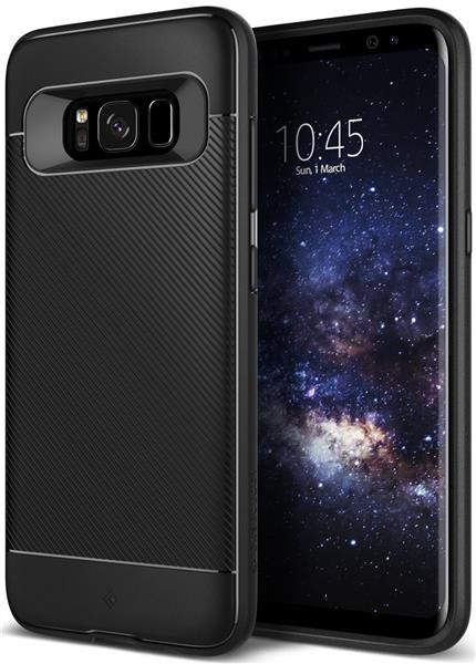 Grote foto s8 plus caseology vault ii series tpu shock proof case black telecommunicatie mobieltjes