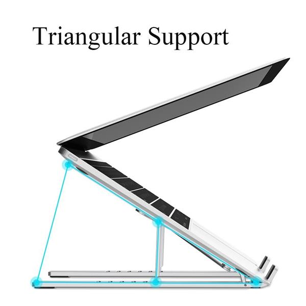 Grote foto wiwu laptop aluminium stand verstelbare laptop tablet houder opvouwbare stand 10 17 inch tablet computers en software overige computers en software