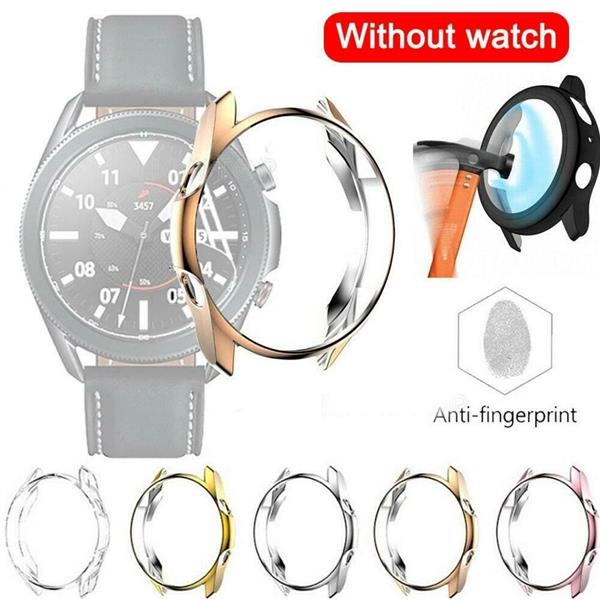 Grote foto drphone sgw samsung galaxy watch 3 41mm extra dun flexibele bumper zwart kleding dames horloges