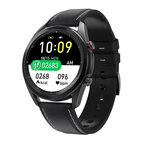 Grote foto drphone modelx3 smartwatch voor mannen 1.28inch ip67 waterdicht ecg bluetooth bellen mail kleding dames horloges