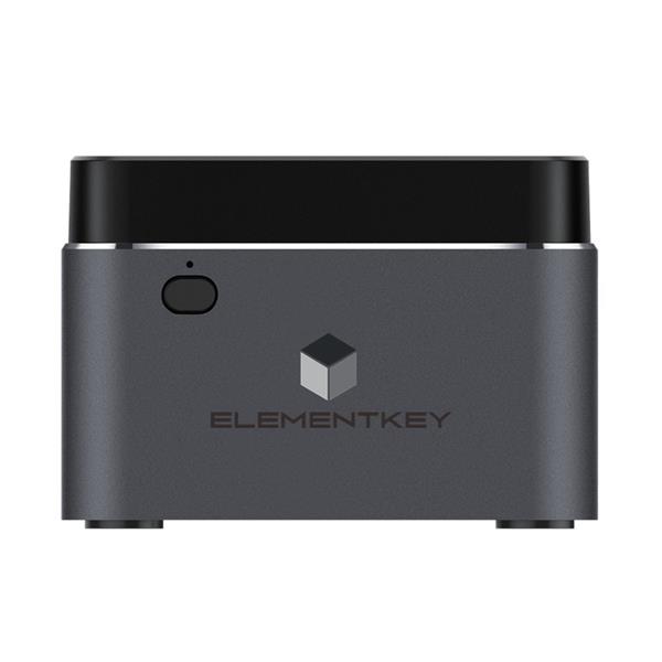 Grote foto elementkey inix ultra klein mini pc intel celeron j4125 2.7ghz 8gb ram 256gb ssd zwart computers en software overige computers en software