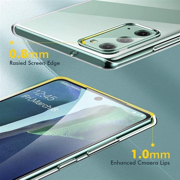 Grote foto drphone samsung galaxy note 20 ultra tpu hoesje ultra dun premium soft gel case transparant telecommunicatie mobieltjes