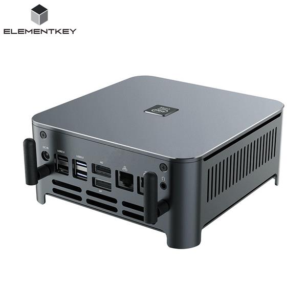 Grote foto elementkey ion mini pc i7 10750h 5 ghz computer 16gb ram 512gb nvme ssd windows 11 pr computers en software overige computers en software