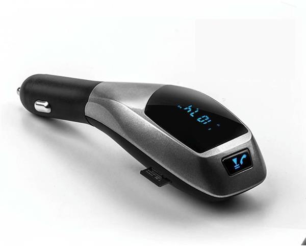 Grote foto mp3 bluetooth adapter wireless bluetooth fm transmitter radio adapter car kit met usb sd card read telecommunicatie opladers en autoladers