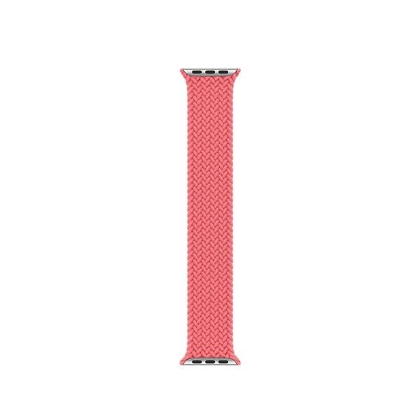 Grote foto drphone x nylon band elastische band maat s geschikt voor apple watch 38 40 mm roze kleding dames horloges