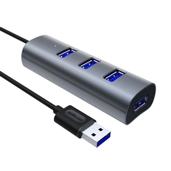 Grote foto drphone dm ch9 metalen aluminium 4 poorten usb3.0 hub 5gbps 300 mb s splitter verdeler zwa computers en software overige computers en software