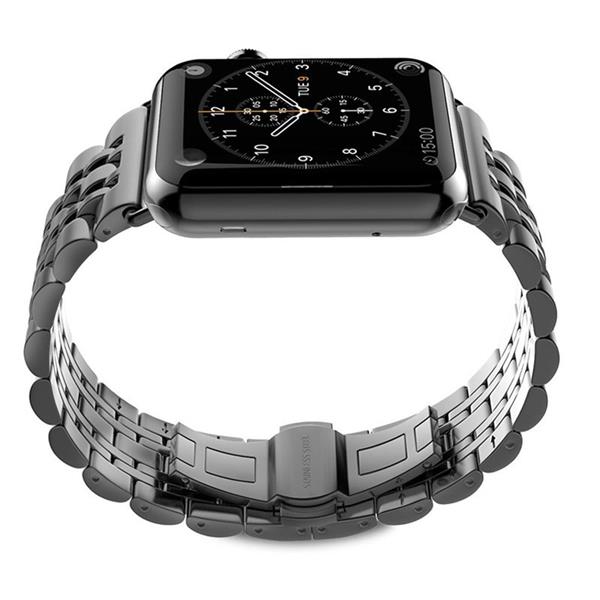 Grote foto drphone 7 kralen rvs armband horlogeband geschikt voor ios smartwatch 42 44 45mm inclusief ada kleding dames horloges