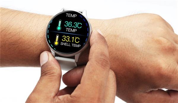 Grote foto drphone m20 spectra smartwatch voor mannen en vrouwen thermostaat hartslag lange batterij kleding dames horloges