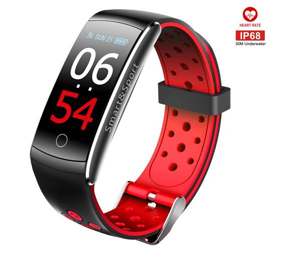 Grote foto drphone v9 high activity tracker sporthorloge oled scherm hartslagsensor stappenteller i kleding dames horloges