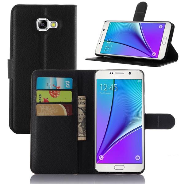 Grote foto drphone galaxy a5 2017 flipcover bookcase luxe booktype pu lederen portemonnee case wallet case telecommunicatie mobieltjes