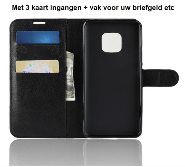 Grote foto drphone mate 20 pro flipcover bookcase luxe booktype pu lederen portemonnee case wallet case m telecommunicatie mobieltjes