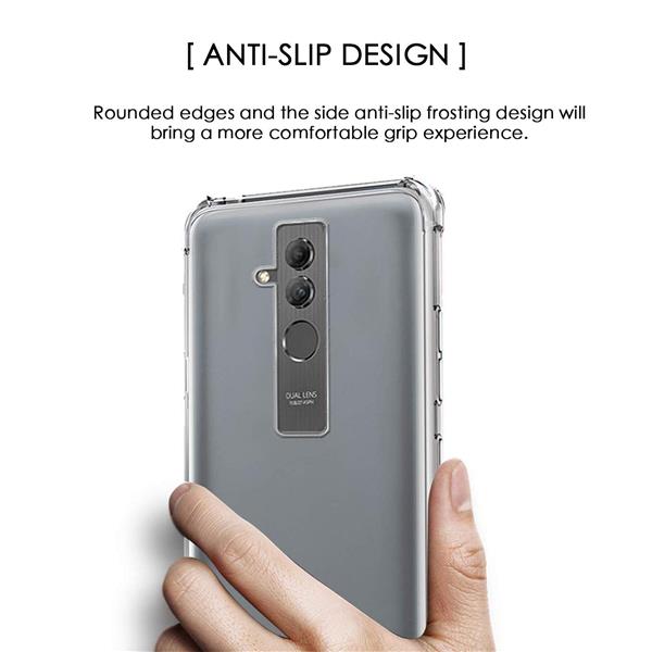 Grote foto drphone mate 20 pro tpu hoesje siliconen shock bumper case backcover met verstevigde randen telecommunicatie mobieltjes