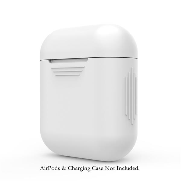 Grote foto drphone siliconen airpod case beschermende siliconen hoes en huid voor airpods charging case wit telecommunicatie mobieltjes