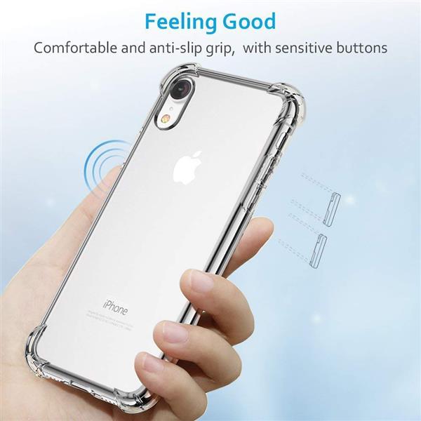 Grote foto drphone iphone xr 6.1 inch tpu hoesje siliconen shock bumper case telecommunicatie mobieltjes