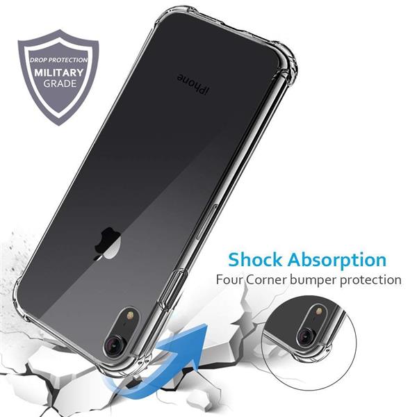 Grote foto drphone iphone xr 6.1 inch tpu hoesje siliconen shock bumper case telecommunicatie mobieltjes