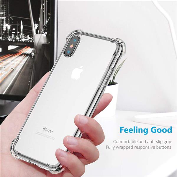 Grote foto drphone iphone xs max 6.5 inch tpu hoesje siliconen shock bumper case telecommunicatie mobieltjes