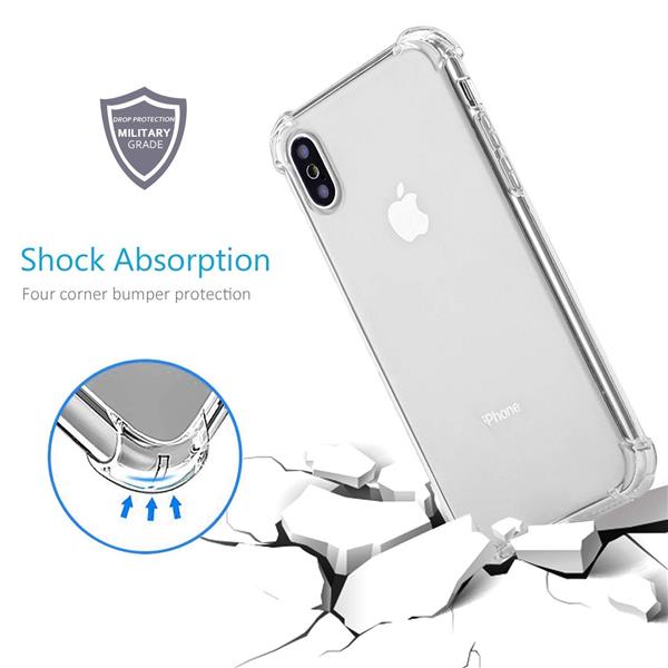 Grote foto drphone iphone xs max 6.5 inch tpu hoesje siliconen shock bumper case telecommunicatie mobieltjes