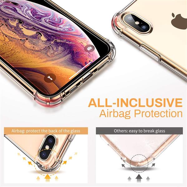 Grote foto drphone iphone xs max 6.5 inch tpu hoesje siliconen shock bumper case telecommunicatie mobieltjes