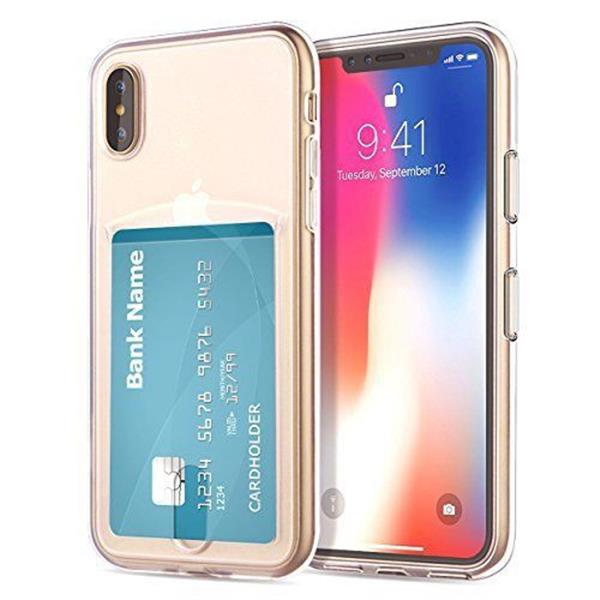 Grote foto drphone iphone x hoesje tpu ultra kaart dun slim case transparant telecommunicatie mobieltjes