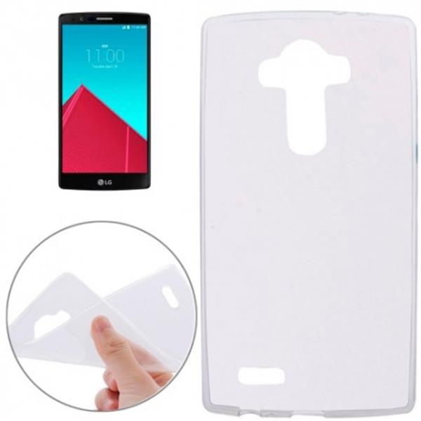 Grote foto lg g4 tpu case ultra dun gel hardplastic hoesje transparant telecommunicatie mobieltjes