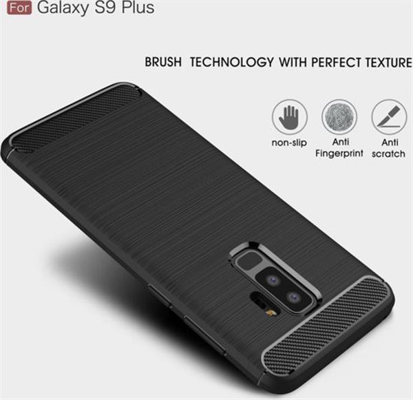 Grote foto premium drphone shock proof geborsteld carbon print samsung galaxy s9 plus case luxe tpu hoes telecommunicatie mobieltjes
