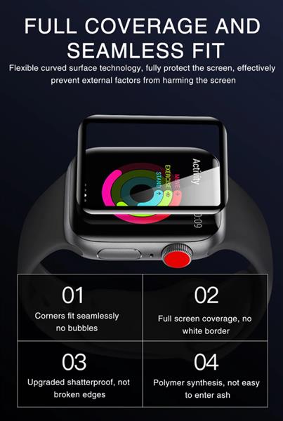 Grote foto drphone protec2 glas 0.2mm glazen screenprotector voor apple watch 44mm 9h beschermglas telecommunicatie mobieltjes