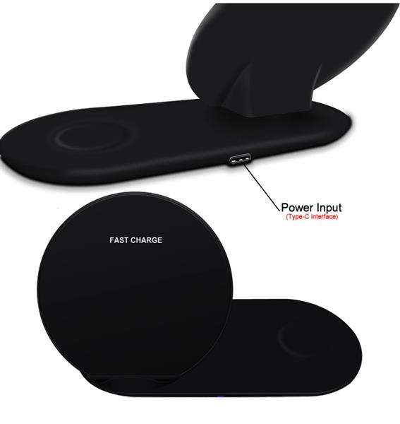 Grote foto drphone 2 in 1 echo pro 15w fast charge qualcomm 3.0 adapter usb c kabel dockingstation q telecommunicatie opladers en autoladers