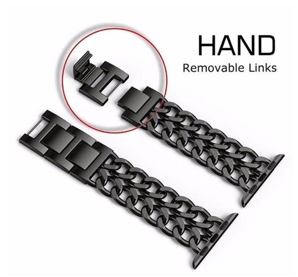 Grote foto drphone krl ketting armband horlogeband rvs metalen band voor dames geschikt voor apple watc kleding dames horloges