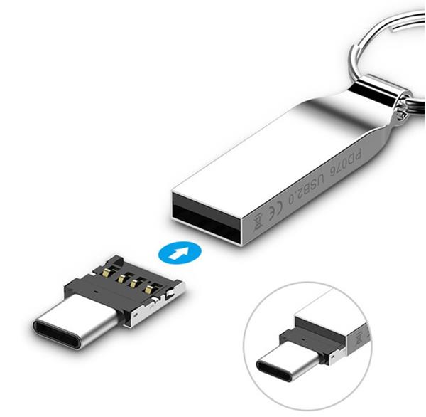 Grote foto luxwallet o1 otg macbook smartphone adapter zet normale usb in type c flashdrive o.a. usb st computers en software overige computers en software