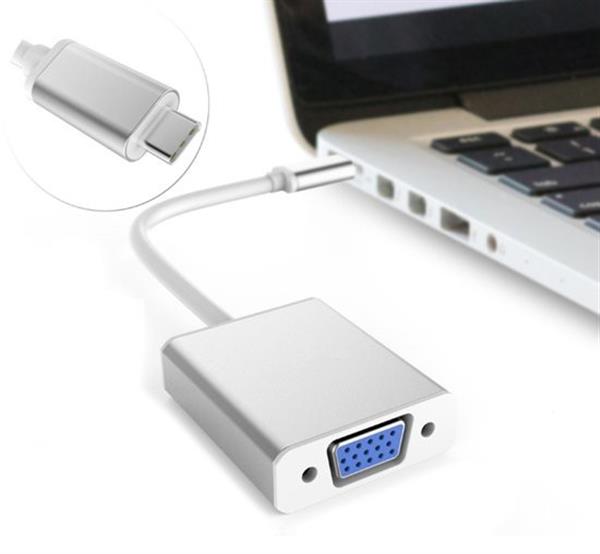 Grote foto drphone usb 3.1 type c thunderbolt 3 usb c naar vga converter type c vga adapter kabel 10 gb computers en software overige computers en software