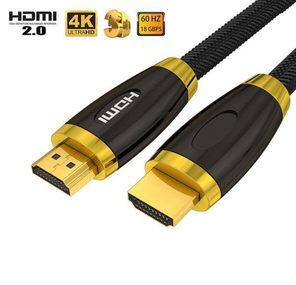 Grote foto drphone hi speed pro hdmi naar hdmi kabel 2.0 gouden connectoren 5 meter audio video 18gb telecommunicatie opladers en autoladers