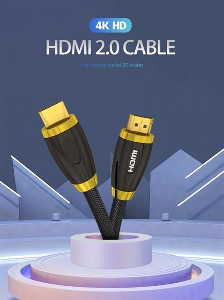 Grote foto drphone hi speed pro hdmi naar hdmi kabel 2.0 gouden connectoren 5 meter audio video 18gb telecommunicatie opladers en autoladers