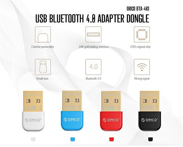 Grote foto drphone b3 ultimate mini bluetooth 4.0 usb adapter dongle 20 meter bereik muis toetsenbord computers en software overige computers en software