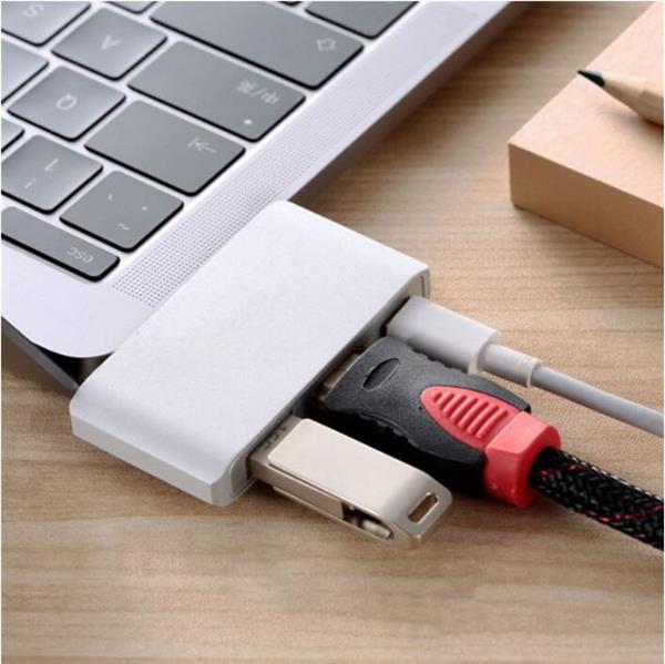 Grote foto drphone usb c naar hdmi usb 3.0 usb c female hub multiport adapter digital hd 4k video out computers en software overige computers en software