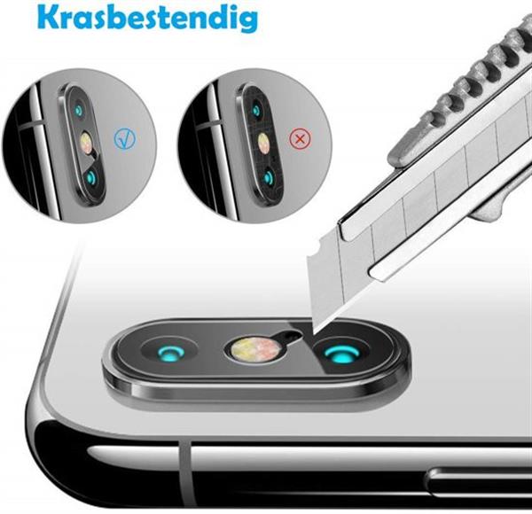 Grote foto drphone iphone xs max camera lens protector 0.2mm 9h 2.15d arc edge tempered glass gehard glas telecommunicatie mobieltjes