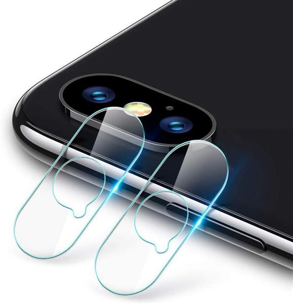 Grote foto drphone iphone xs max camera lens protector 0.2mm 9h 2.15d arc edge tempered glass gehard glas telecommunicatie mobieltjes