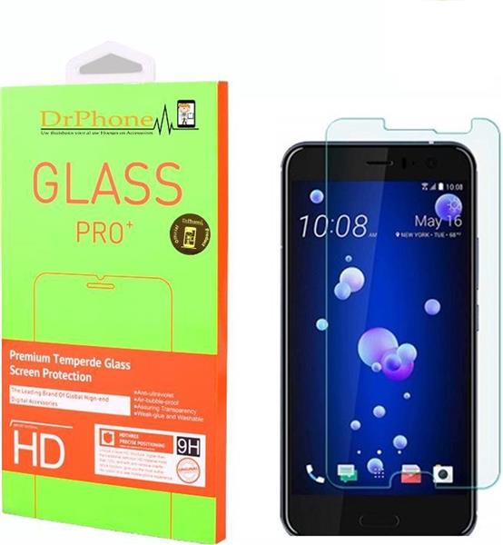 Grote foto drphone 2 x htc u11 glas glazen screen protector tempered glass 2.5d 9h 0.26mm telecommunicatie mobieltjes