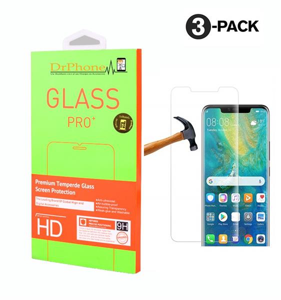 Grote foto drphone 3x huawei p smart glas glazen screen protector tempered glass 2.5d 9h 0.26mm telecommunicatie mobieltjes