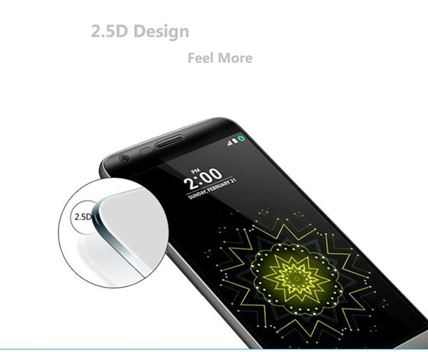 Grote foto drphone lg g5 glas 4d volledige glazen dekking full coverage curved edge frame tempered glass rosego telecommunicatie mobieltjes