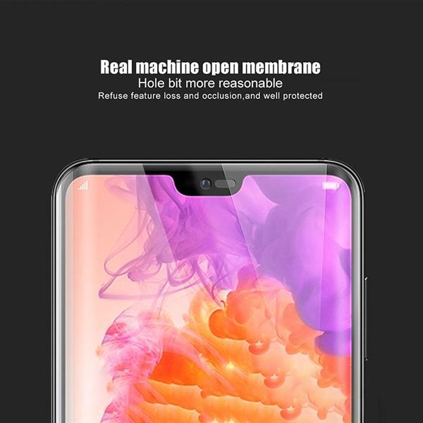 Grote foto drphone lg g7 thinq glas 4d volledige glazen dekking full coverage curved edge frame tempered glass telecommunicatie mobieltjes