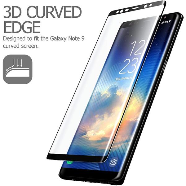 Grote foto drphone note 9 glas 4d volledige glazen dekking full coverage curved edge frame tempered glass zwart telecommunicatie mobieltjes