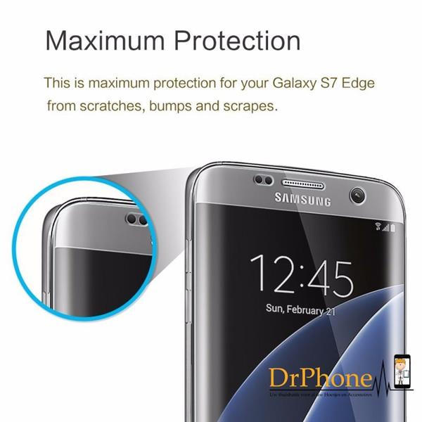 Grote foto drphone samsung s7 glas 4d volledige glazen dekking full coverage curved edge frame tempered glass w telecommunicatie mobieltjes