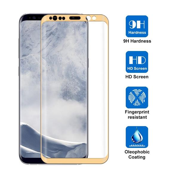 Grote foto drphone samsung s9 glas 4d volledige glazen dekking full coverage curved edge frame tempered glass g telecommunicatie mobieltjes