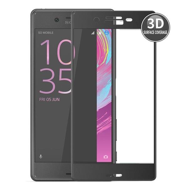 Grote foto drphone sony x performance glas 4d volledige glazen dekking full coverage curved edge frame tempered telecommunicatie mobieltjes