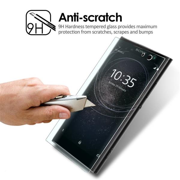 Grote foto drphone sony xa2 glas glazen screen protector tempered glass 2.5d 9h 0.26mm telecommunicatie mobieltjes