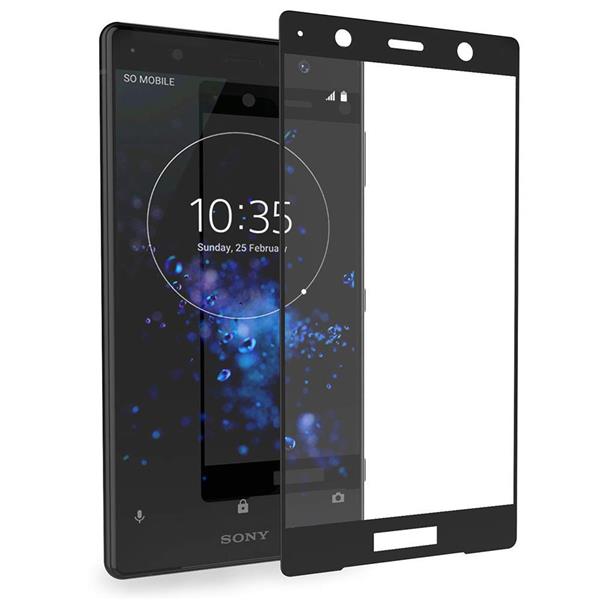 Grote foto drphone sony xz2 premium glas 4d volledige glazen dekking full coverage curved edge frame tempered telecommunicatie mobieltjes