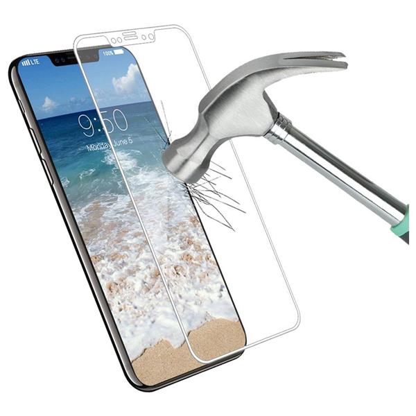 Grote foto drphone iphone x 3d pet full coverage flexibele anti shock glass screen protector tot aan de randen telecommunicatie mobieltjes