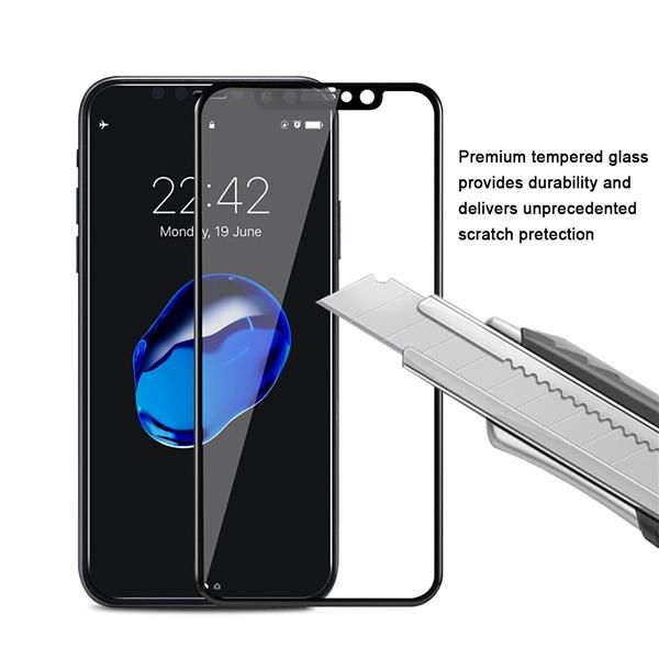 Grote foto drphone iphone x xs glas 4d volledige glazen dekking full coverage curved edge frame tempered glass telecommunicatie mobieltjes